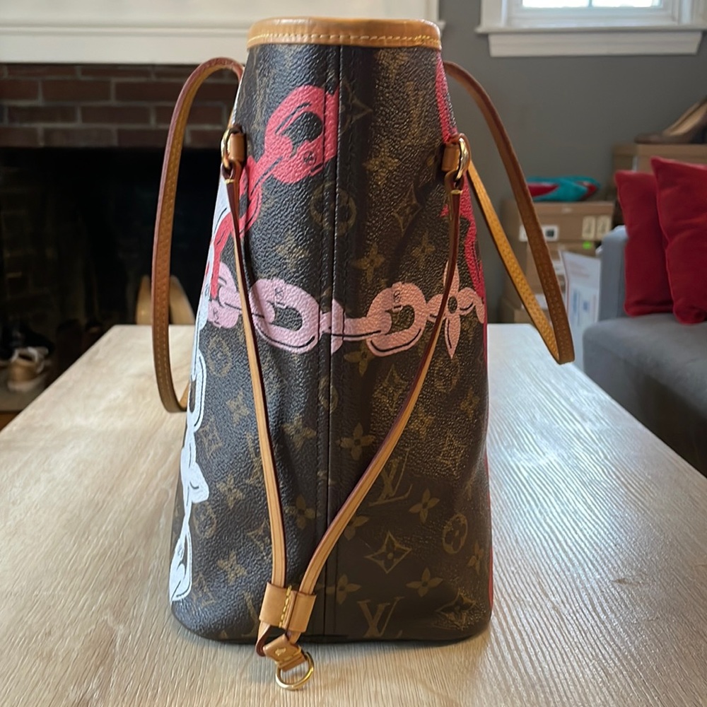 🛑SOLD🛑🌟Louis Vuitton Limited Edition Neverfull MM Bay Chain🌟 - Picture 4 of 16